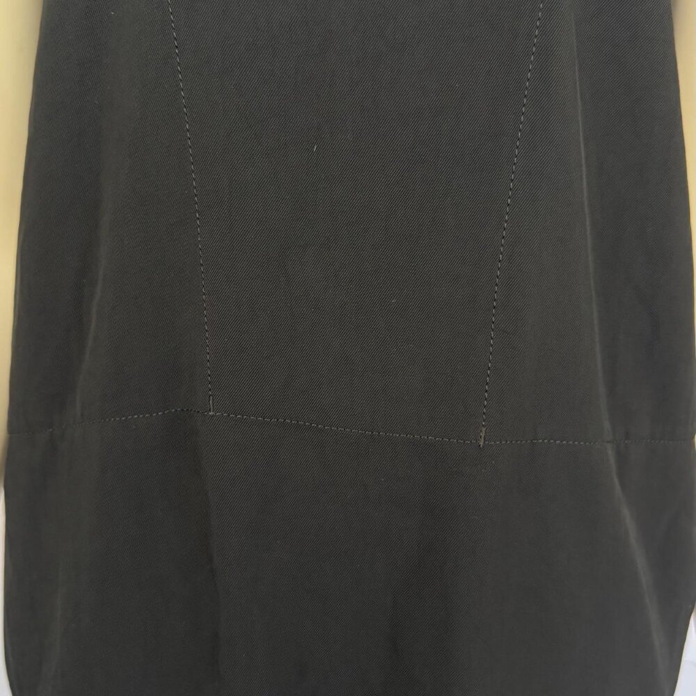 Everlane The Japanese GoWeave Sleeveless V-Neck Dress Black Base - Size 8 - Picture 4 of 4